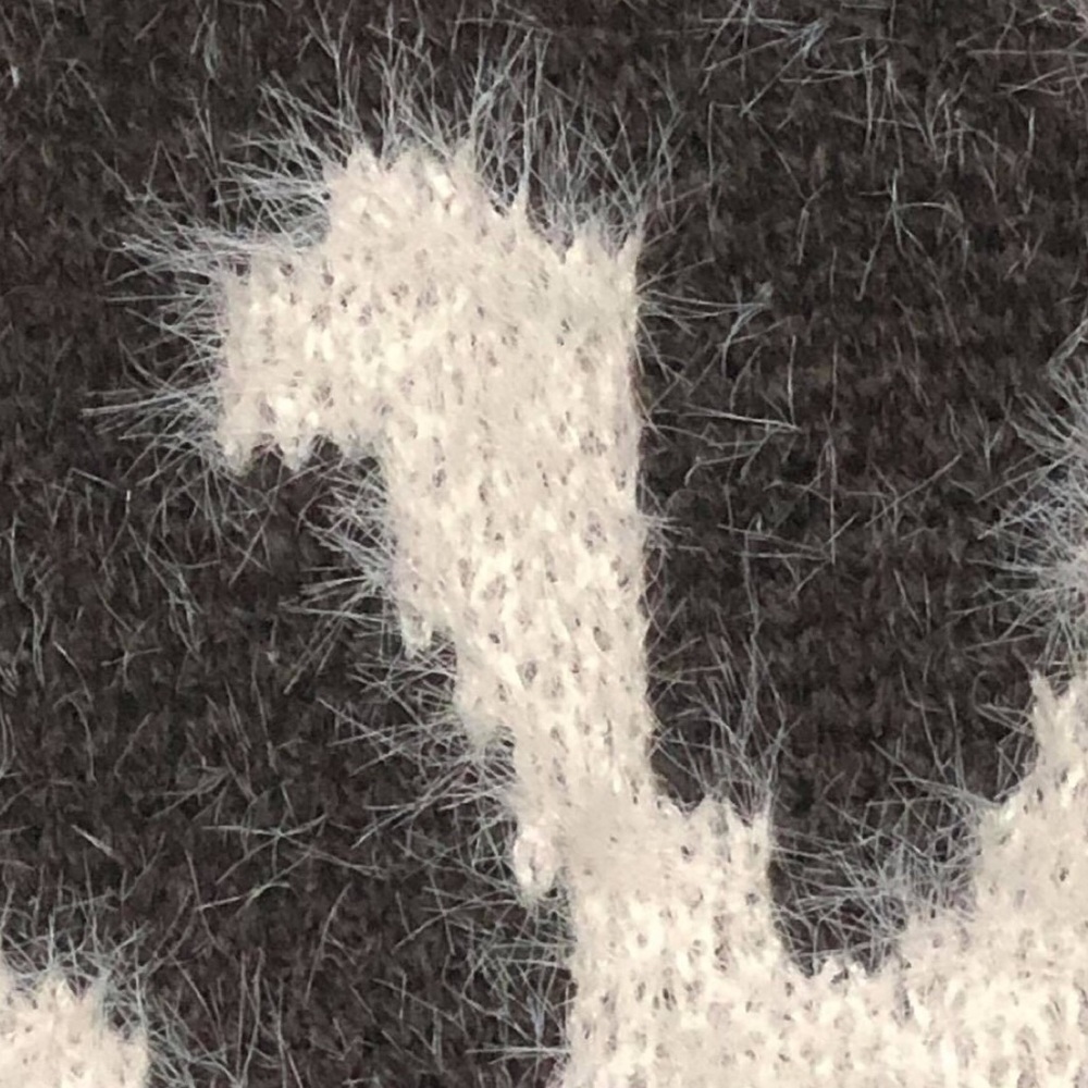 Snow Leopard Mohair Sweater - Picture 3 of 8